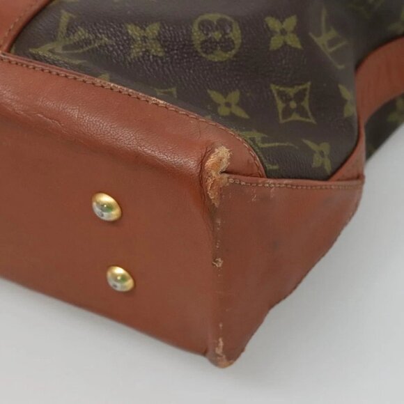 LOUIS VUITTON Monogram Sac Weekend PM Hand Bag Vintage M42425 LV Auth - Picture 13 of 15